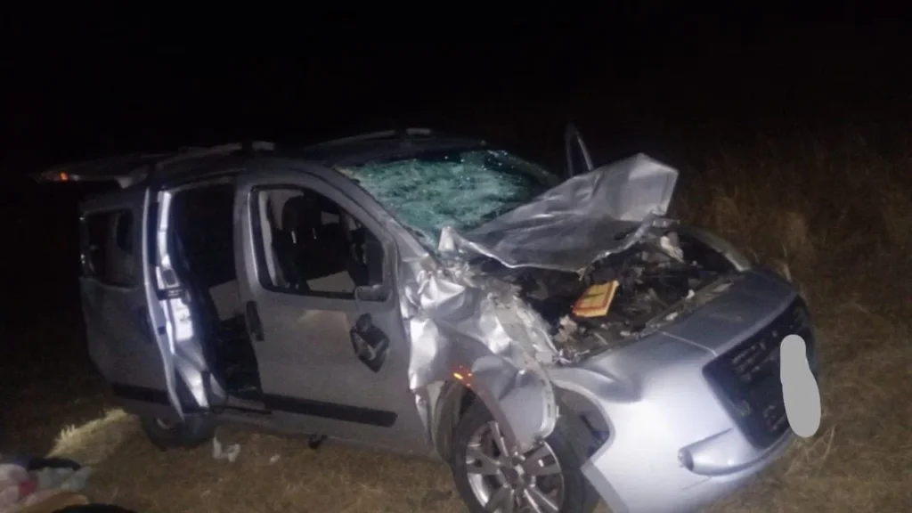 Accidente en Ruta 38: camioneta colisiona con ganado y complica el tránsito