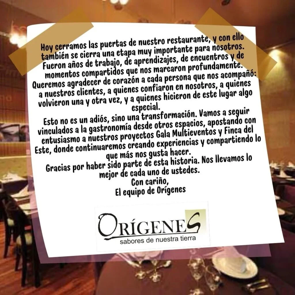 Desempleo y preocupación: el cierre de "Orígenes" impacta a la comunidad local