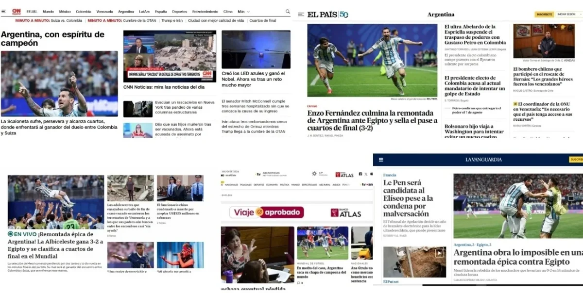 La victoria de Argentina en Atlanta genera repercusiones en medios internacionales