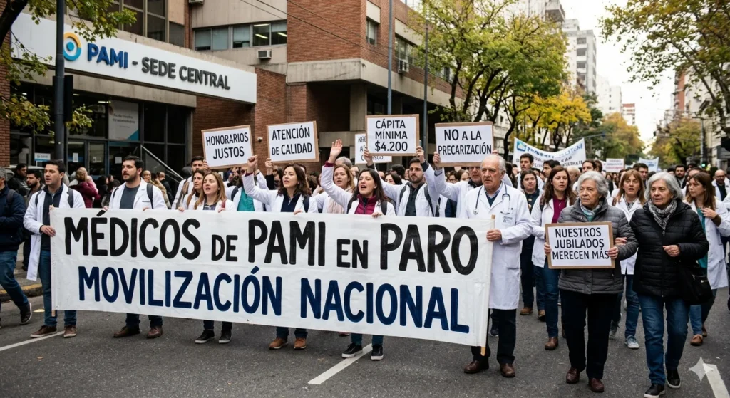 Médicos de PAMI se movilizan en La Rioja: impacto en la atención médica local