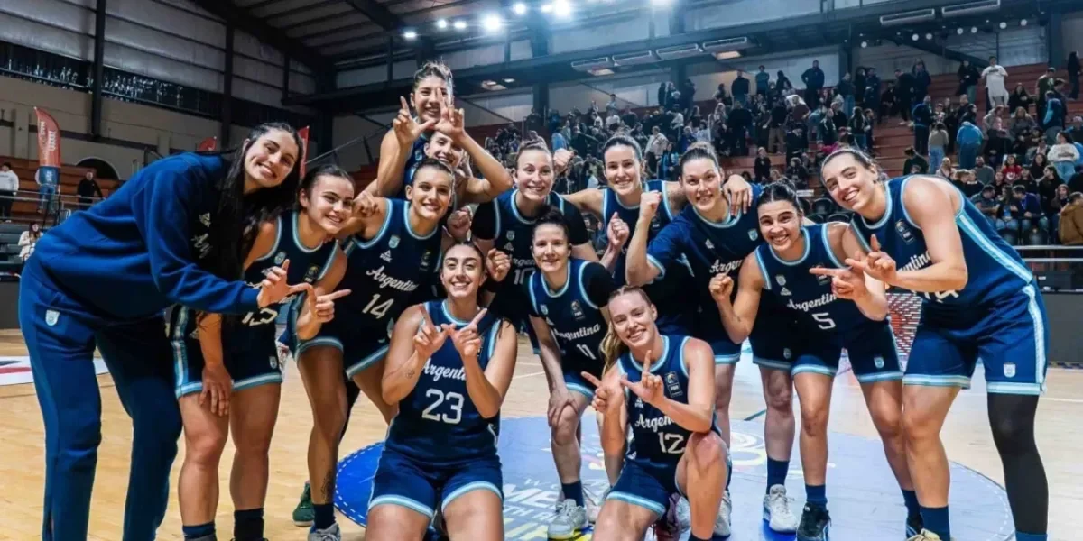 Triunfo histórico para Argentina en el Sudamericano de básquet femenino