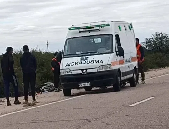 Accidente en Ruta Nacional 75: dos personas heridas y tránsito complicado en la zona