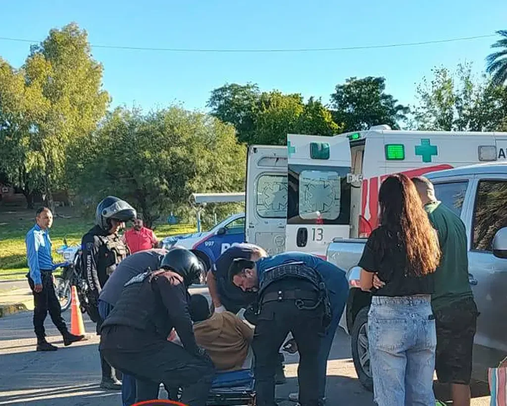 Accidente grave en La Rioja: un hombre herido con posible fractura y lesiones múltiples