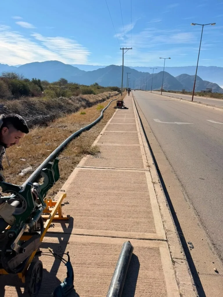 Avanza la obra de agua potable en barrio San Jorge: vecinos esperan mejoras en el servicio