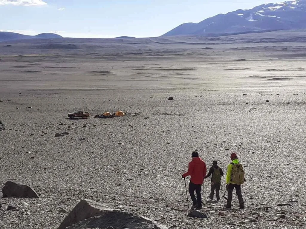 Búsqueda sin descanso de andinista extraviada en la cordillera de Vinchina