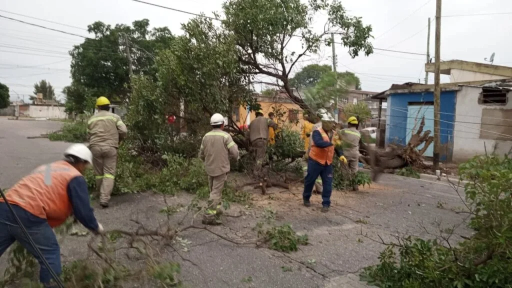 Cientos de vecinos sin suministro eléctrico en La Rioja tras la tormenta del martes