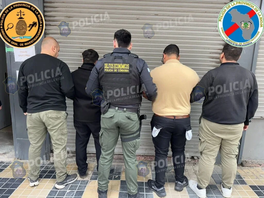 Desarticulan banda de estafadores que defraudó 15 millones de pesos en La Rioja