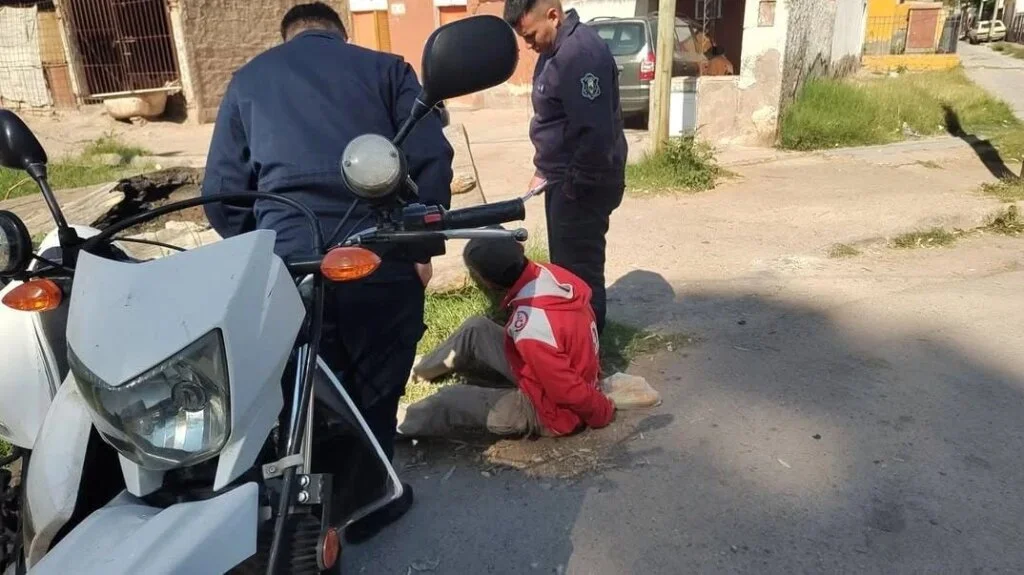 Detenido un joven en el barrio Hospital por intento de robo de portón