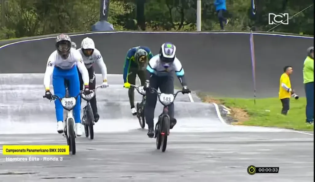 Exequiel Torres se destaca en Bogotá: cuarto lugar en el Panamericano de BMX