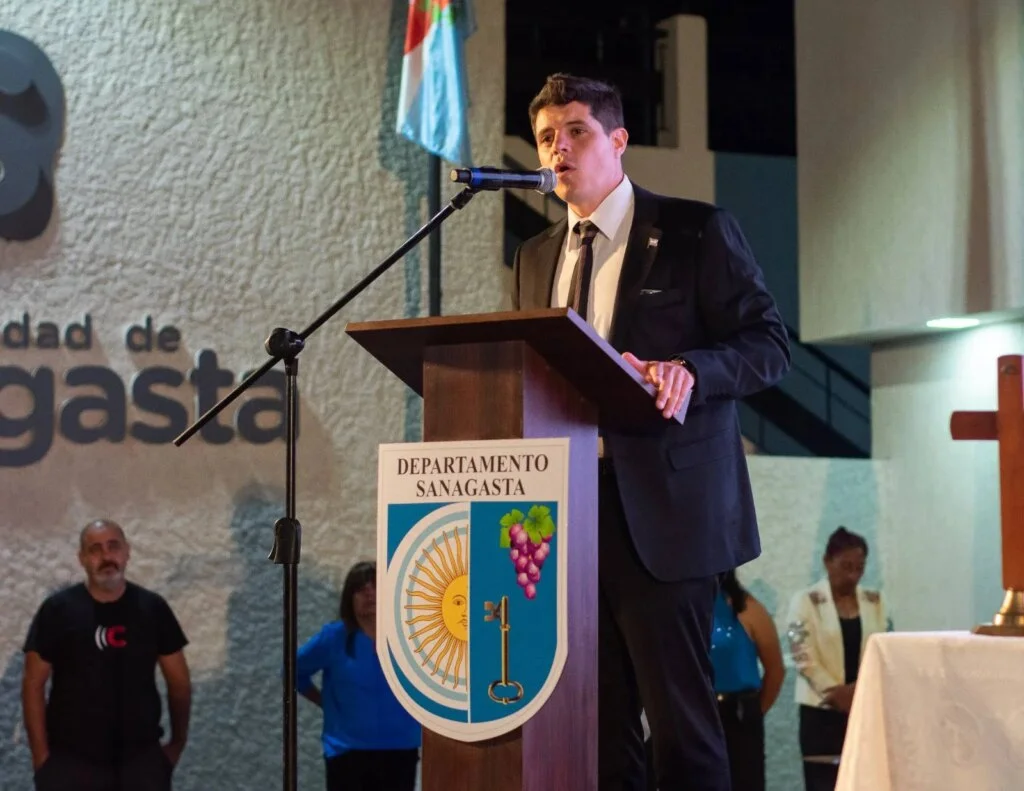 Federico Sbiroli asume como nuevo diputado por Sanagasta en la Legislatura provincial