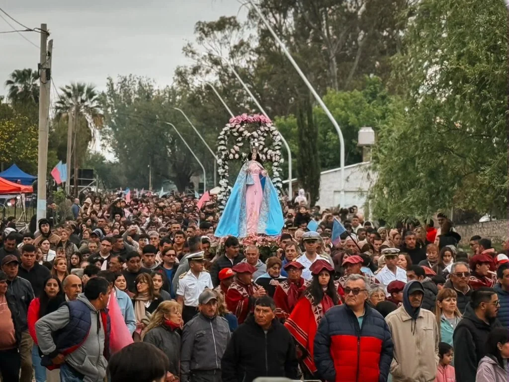 La Virgen de Polco reunió a miles en Chamical con la presencia de Madera