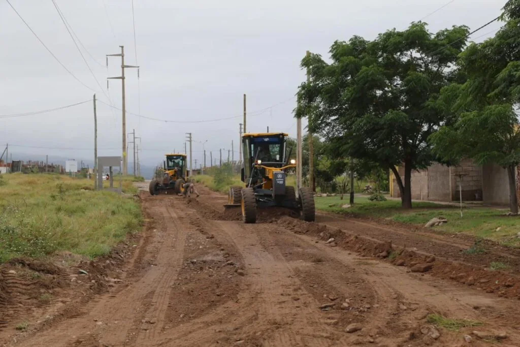Las Talas mejora su infraestructura: calles acondicionadas en tiempo récord