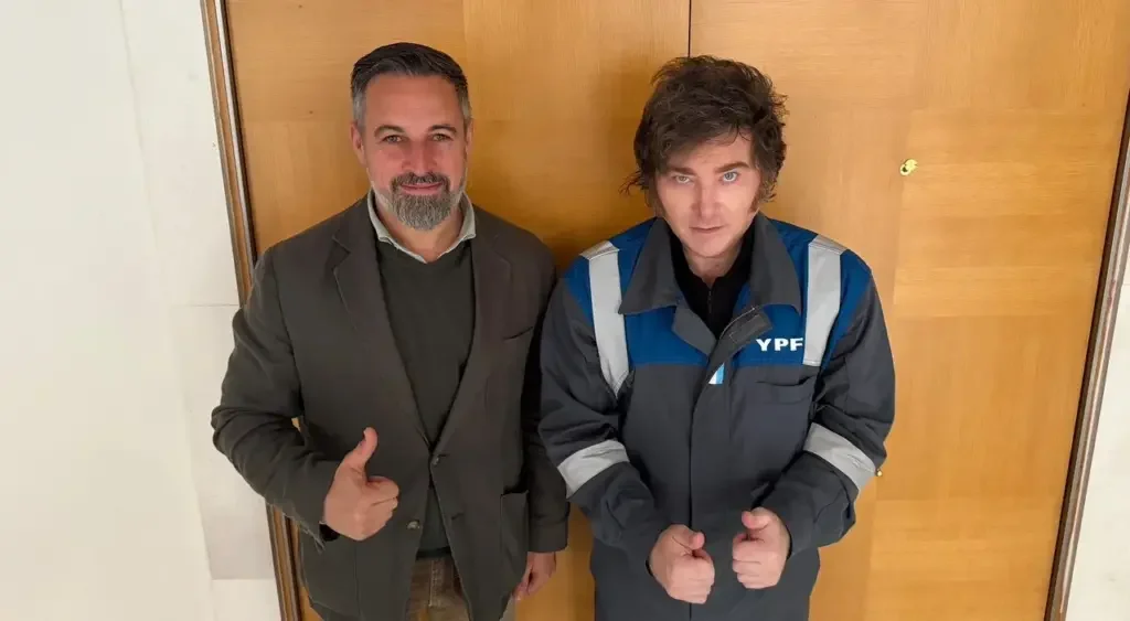 Milei y Abascal analizan reformas económicas en un encuentro clave en Madrid