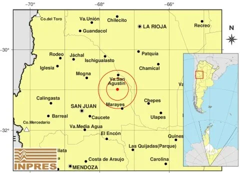 Sismo de 3.7 grados provoca alerta en vecinos de La Rioja y San Juan