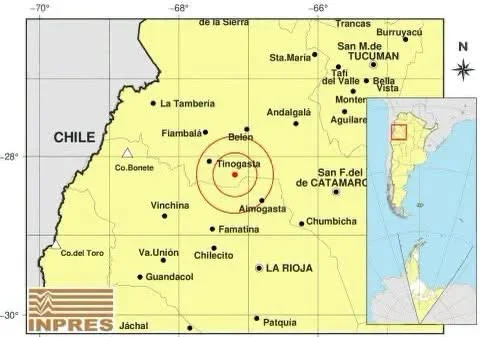 Sismo de 4,3 en La Rioja genera preocupación, pero no hay daños reportados